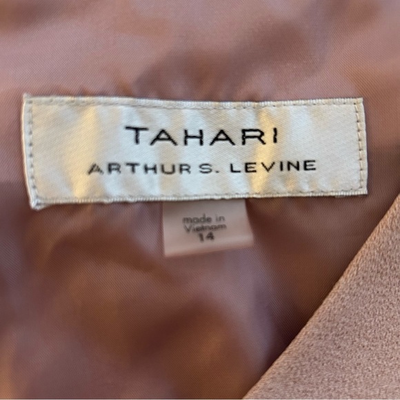 Tahari ASL Mauve Shift Dress - Picture 4 of 5